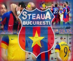 Puzzle FC Στεάουα Βουκουρεστίου, η ρουμανική λέσχη ποδοσφαίρου